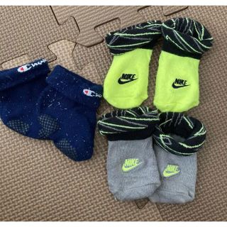 ナイキ(NIKE)のベビー 靴下 3足セット NIKE Champion(靴下/タイツ)