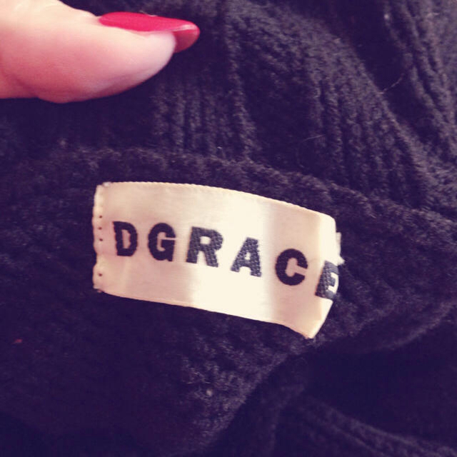 DGRACE(ディグレース)のDGRACE☆ローゲージタートルネックニット☆ レディースのトップス(ニット/セーター)の商品写真