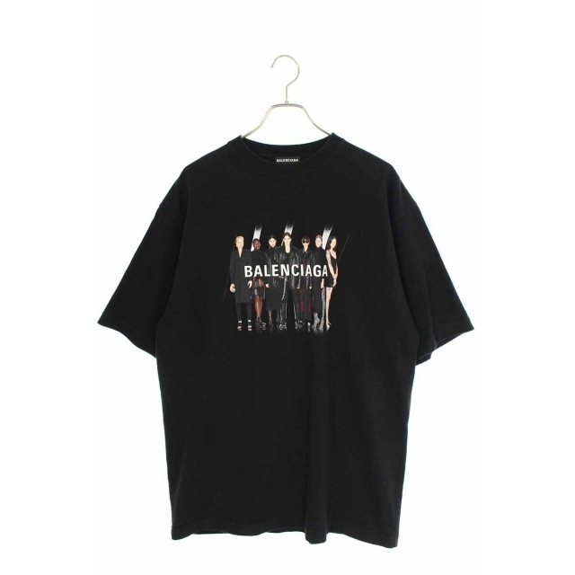 【アウトレット☆送料無料】 Balenciaga - バレンシアガ リアルバレンシアガプリントTシャツ XS Tシャツ+カットソー(半袖+袖なし)