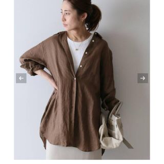 フレームワーク(FRAMeWORK)のFRENCH LINEN 2WAY シャツ(シャツ/ブラウス(長袖/七分))