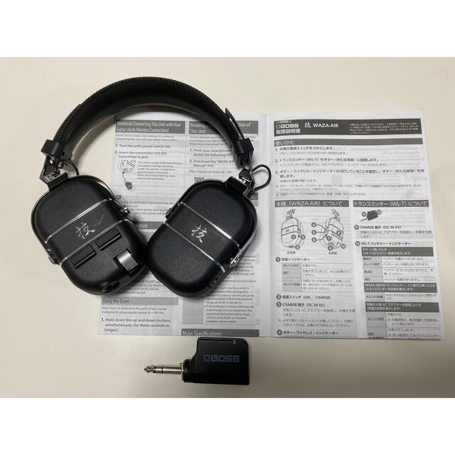 新品登場 BOSS ワイヤレス・ギター・ヘッドホン・システム WAZA-AIR Bluetoothアンプ