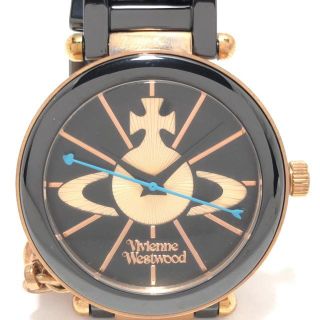 ヴィヴィアンウエストウッド(Vivienne Westwood)のヴィヴィアン 腕時計美品  - VV067RSBK(腕時計)