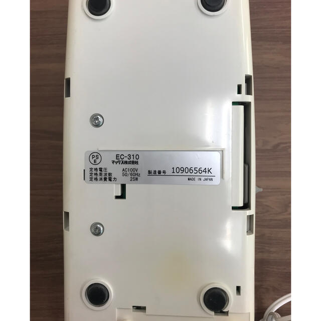 MAX 電子チェックライター　EC-310 インテリア/住まい/日用品のオフィス用品(オフィス用品一般)の商品写真