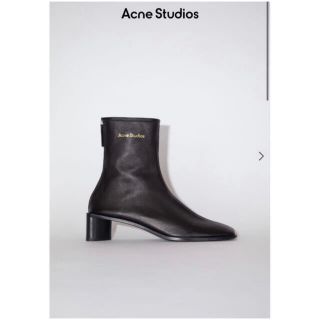 アクネストゥディオズ(Acne Studios)のacne studious スクエアトゥヒールブーツ(ブーツ)