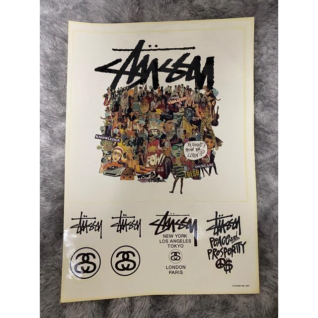 STUSSY(ステューシー)のSTUSSY ステッカー レア 自動車/バイクのバイク(ステッカー)の商品写真