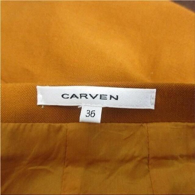 CARVEN(カルヴェン)の【美品】定価約3万円 カルヴェン CARVEN スカート バックジップ レディースのスカート(ミニスカート)の商品写真