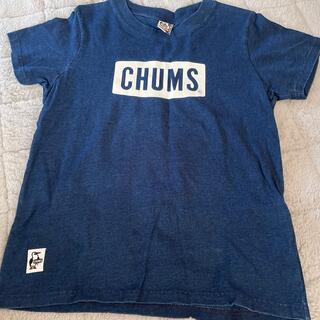 チャムス(CHUMS)のCHUMS  Tシャツ 紺  M(Tシャツ/カットソー(半袖/袖なし))