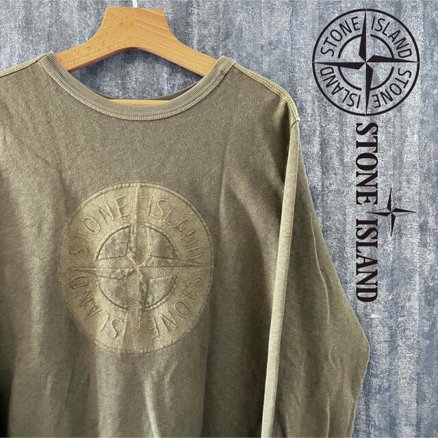 90s Stone Island Raglan Sweat オスティ期 Lサイズ