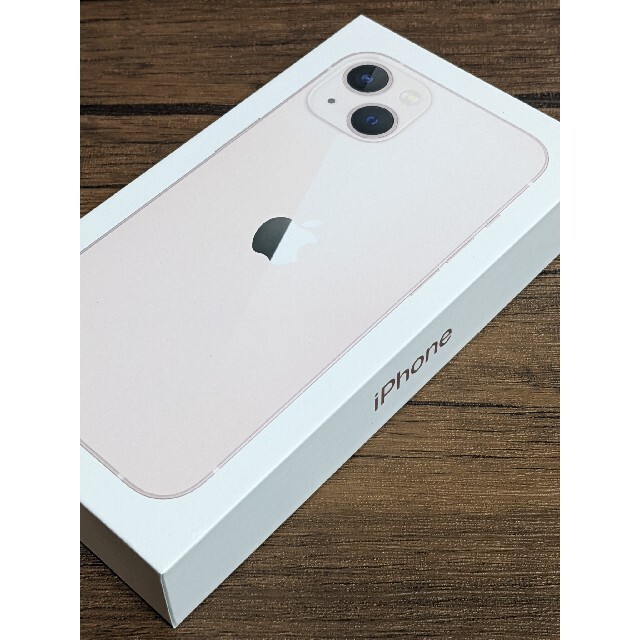 新品未開封品 Apple アップル iPhone13 128GB ピンク 型番