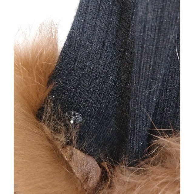 Rirandture(リランドチュール)の未使用 Rirandture 袖ファー リブニット レディースのトップス(ニット/セーター)の商品写真