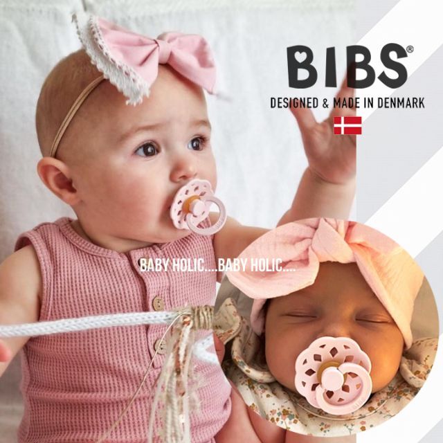 【BIBS Boheme】おしゃぶりBlossom 0-6m/6-18m キッズ/ベビー/マタニティの授乳/お食事用品(その他)の商品写真
