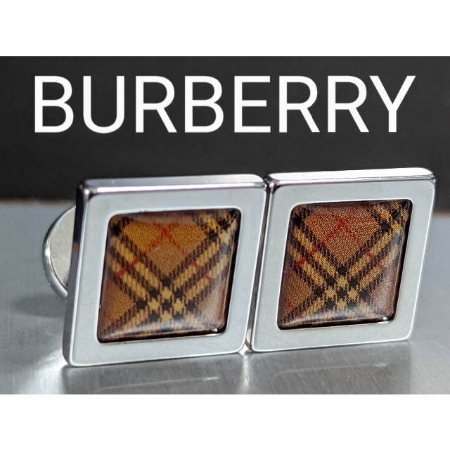 ◆BURBERRY　カフス　No.354◆ メンズのファッション小物(カフリンクス)の商品写真