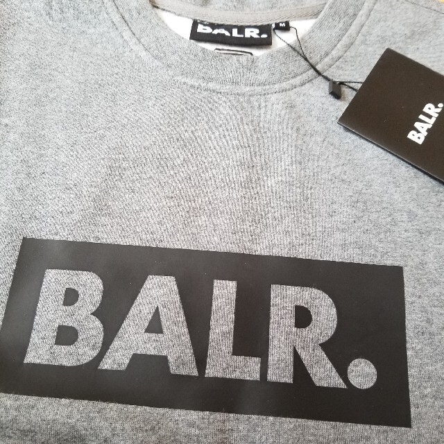BALR 新品 グレー スウェット Lサイズ トップス スウェット トップス BALR 新品 グレー スウェット Lサイズ トップス スウェット トップス