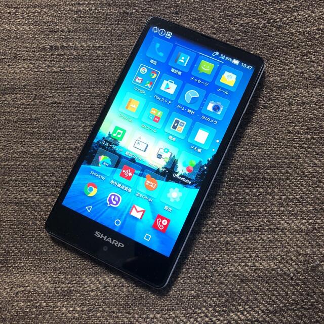 SHARP(シャープ)の❤️SHARP❤️AQUOS❤️スマホ❤️初期化済み❤️SH-RM02❤️ スマホ/家電/カメラのスマートフォン/携帯電話(スマートフォン本体)の商品写真