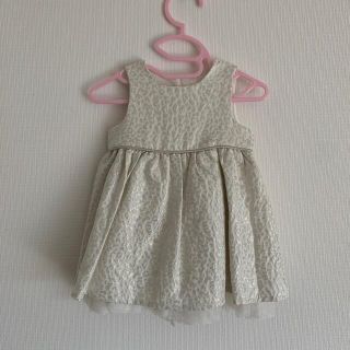 エイチアンドエム(H&M)の【美品】H&M Babyドレス　ベビードレス　60 70(セレモニードレス/スーツ)