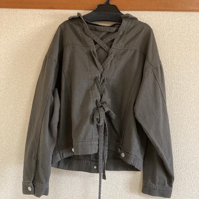 SCOT CLUB - 新品未使用☆抜け感デニムジャケット☆Gジャン☆バックレースアップ☆カーキ☆の通販 by welcome to my shop | スコットクラブならラクマ SCOT CLUB - 新品未使用☆抜け感デニムジャケット☆Gジャン☆バックレースアップ☆カーキ☆の通販 by welcome to my shop | スコットクラブならラクマ
