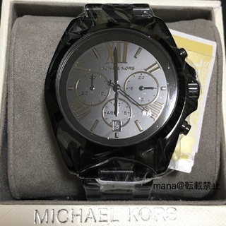 マイケルコース(Michael Kors)の新品未使用 正規品 マイケルコース メンズ 腕時計 ブラック MK5550(腕時計(アナログ))