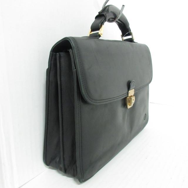 mila schon(ミラショーン)のミラショーン ビジネスバッグ - 黒 レザー メンズのバッグ(ビジネスバッグ)の商品写真