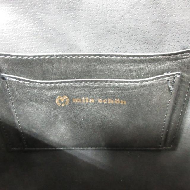 mila schon(ミラショーン)のミラショーン ビジネスバッグ - 黒 レザー メンズのバッグ(ビジネスバッグ)の商品写真
