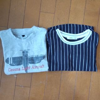 ライトオン(Right-on)の長袖Ｔシャツ２枚組 120(Tシャツ/カットソー)