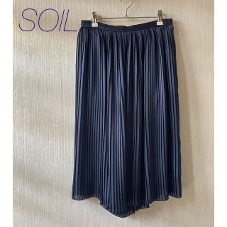 ソイル(SOIL)のSOIL プリーツパンツ(キュロット)