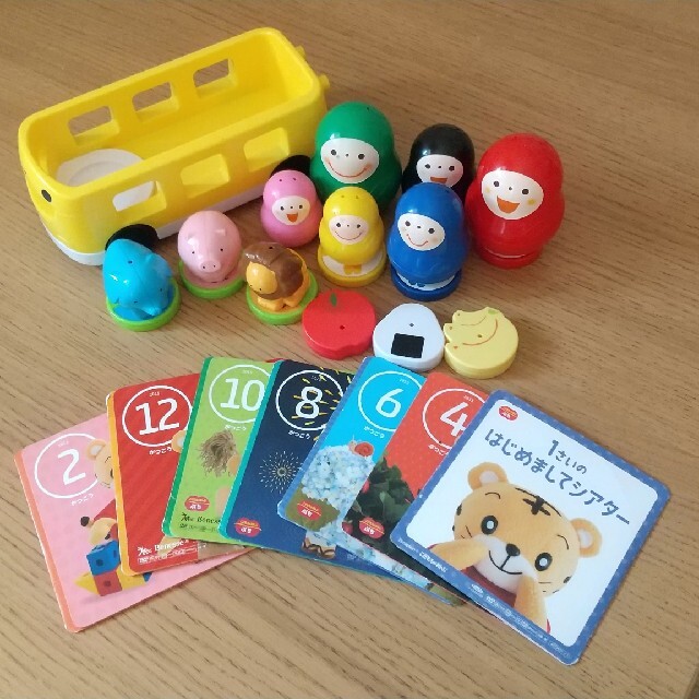 ディズニーコレクション こどもちゃれんじ ぷち DVD おもちゃセット
