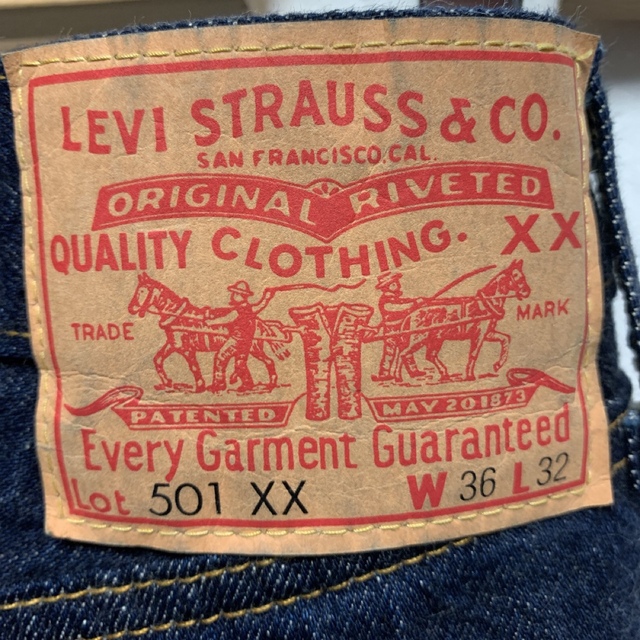 Levi's(リーバイス)の1955年モデル　リーバイス501xx  W36 メンズのパンツ(デニム/ジーンズ)の商品写真