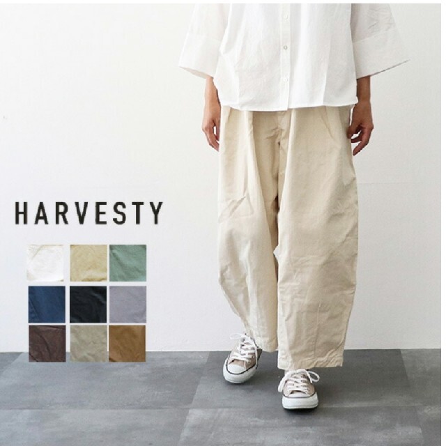 MUJI (無印良品)(ムジルシリョウヒン)の美品！！HARVESTY＊サーカスパンツ レディースのパンツ(カジュアルパンツ)の商品写真