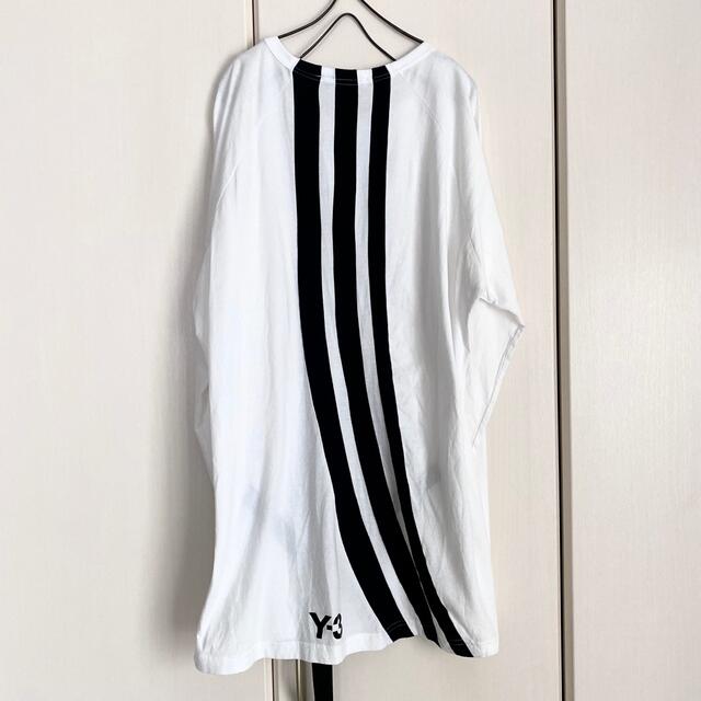 Y-3 3 Stripes Long Sleeve Tee ロンT