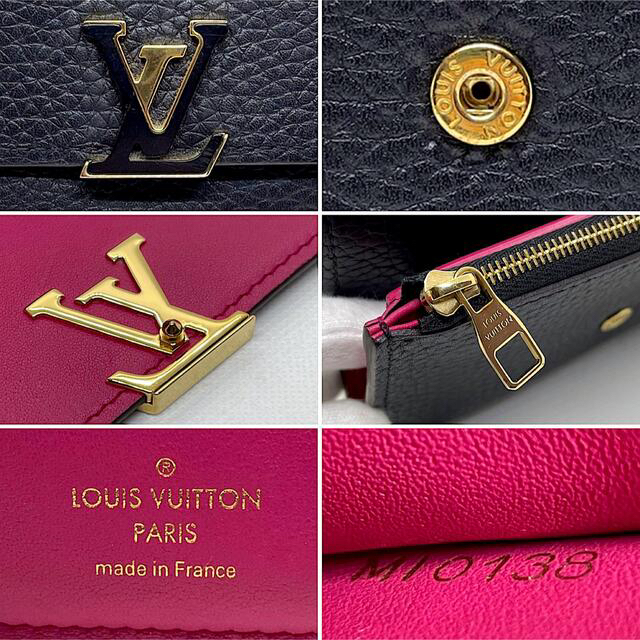 LOUIS VUITTON(ルイヴィトン)のa様専用❗️❗️【ルイヴィトン】ポルトフォイユ カプシーヌ コンパクト 折財布 レディースのファッション小物(財布)の商品写真