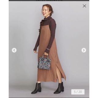 ビューティアンドユースユナイテッドアローズ(BEAUTY&YOUTH UNITED ARROWS)のBY ワッシャーキャミソールロングワンピース(ロングワンピース/マキシワンピース)