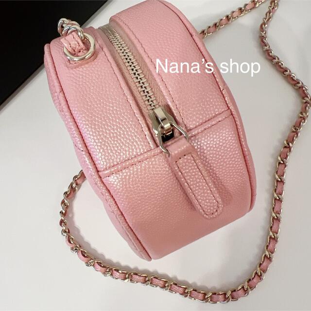 CHANEL(シャネル)のhanabara様専用CHANEL 丸形 チェーン ショルダー ミニバッグ レディースのバッグ(ショルダーバッグ)の商品写真