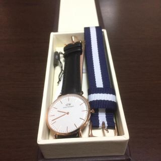 ダニエルウェリントン(Daniel Wellington)のダニエルウェリントン 36mm 交換ベルト付き(腕時計)