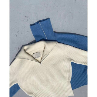 teloplan ito Collar sweater(ニット/セーター)