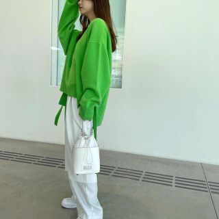 ルシェルブルー(LE CIEL BLEU)のルシェルブルー Contrasting Fabric Pants 36 ふじあみ(カジュアルパンツ)