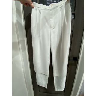 ルシェルブルー Contrasting Fabric Pants 36 ふじあみ