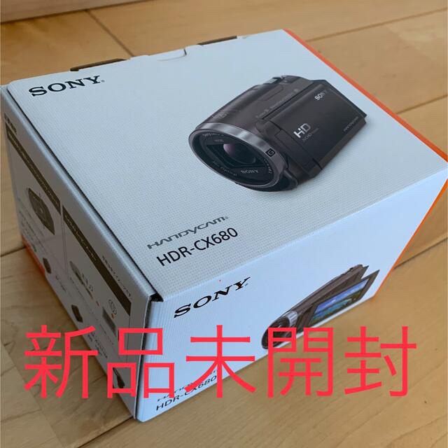 SONY(ソニー)の　SONY デジタルビデオカメラ HDR-CX680(W) スマホ/家電/カメラのカメラ(ビデオカメラ)の商品写真