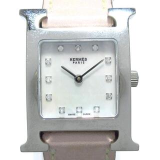 エルメス Hウォッチ 腕時計(レディース)（ピンク/桃色系）の通販 46点 