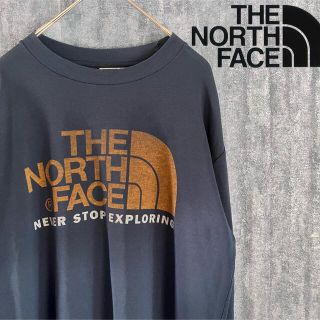 ザノースフェイス(THE NORTH FACE)のTHE NORTH FACE TEK TEE 長袖Tシャツ　カットソー　ネイビー(Tシャツ/カットソー(七分/長袖))