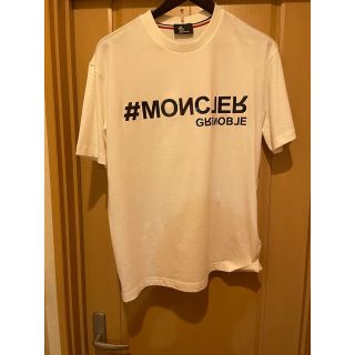 モンクレール(MONCLER)のモンクレール　白Tシャツ　M(Tシャツ/カットソー(半袖/袖なし))