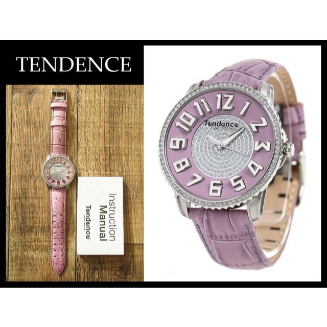 Tendence(テンデンス)の定48,600円 新品 テンデンス TY132003 スワロフスキー 腕時計 ② レディースのファッション小物(腕時計)の商品写真