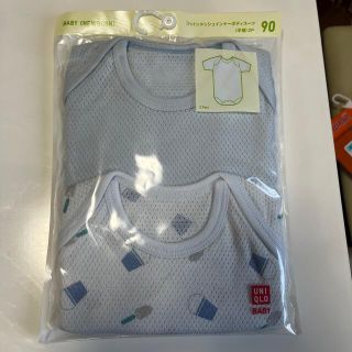 ユニクロ(UNIQLO)のユニクロ コットンメッシュインナーボディスーツ(下着)