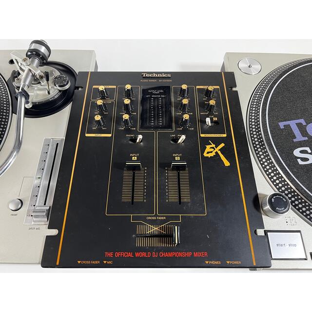 Technics SL-1200 MK3Dターンテーブル EX-1200ミキサー しぼっ Technics SL-1200 MK3Dターンテーブル EX-1200ミキサー しぼっ