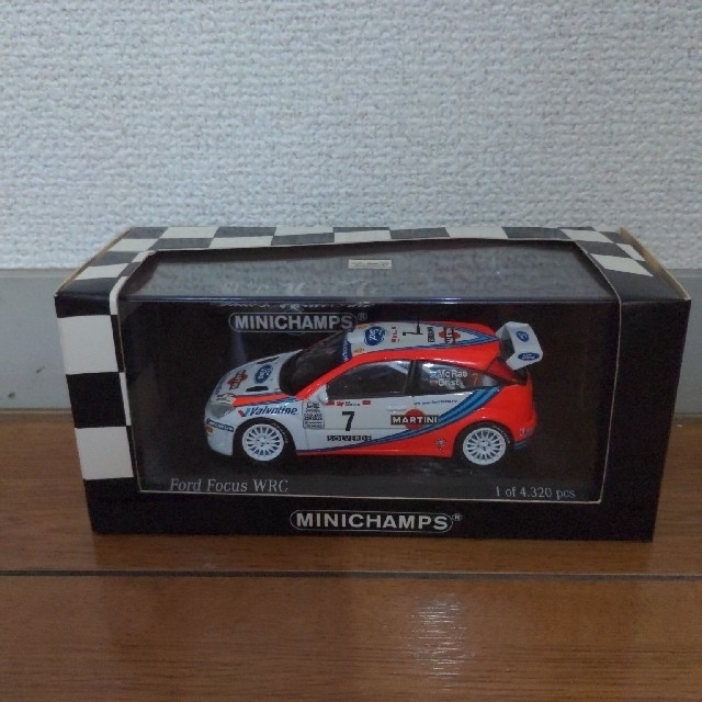 専用【MINICHAMPS】フォードフォーカスWRC 1/43　未開封 エンタメ/ホビーのおもちゃ/ぬいぐるみ(模型/プラモデル)の商品写真