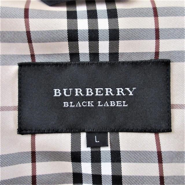 BURBERRY BLACK LABEL(バーバリーブラックレーベル)のバーバリーブラックレーベル コート L - 黒 メンズのジャケット/アウター(その他)の商品写真