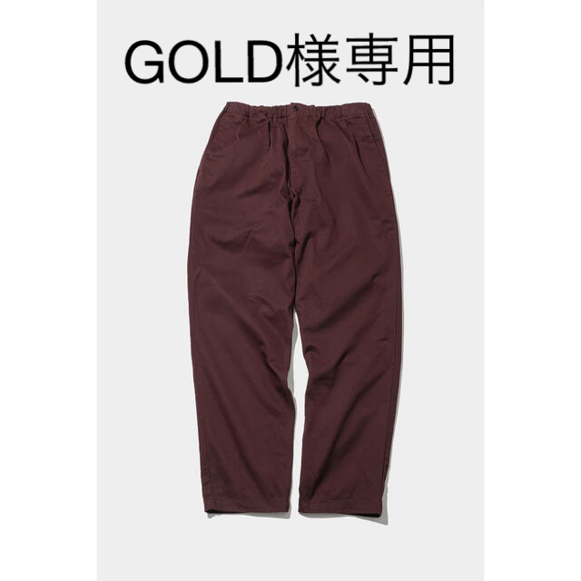 メンズ専用】tipike MUSKIE PANTS / BURGUNDY