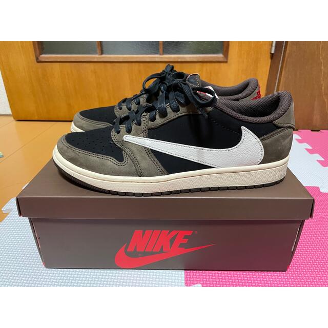驚きの値段で】 NIKE - NIKE AIR JORDAN 1 LOW TRAVIS SCOTT