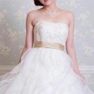 タカミ(TAKAMI)のAnnie Bridal☆フラワービジュー　ウェディングドレス　amber(ウェディングドレス)