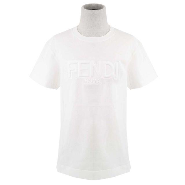 FENDI(フェンディ)のFENDI 半袖Tシャツ JUI031 キッズ ホワイト size10a キッズ/ベビー/マタニティのキッズ服女の子用(90cm~)(Tシャツ/カットソー)の商品写真