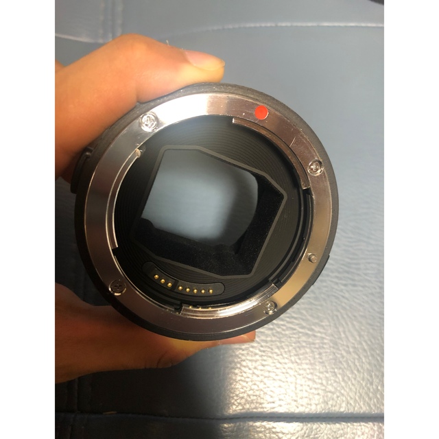Canon(キヤノン)のCanon 50mm f1.8 stm Sigma MC-11セット スマホ/家電/カメラのカメラ(レンズ(単焦点))の商品写真